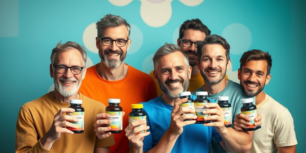 Essential Men’s Multivitamins for Every Age